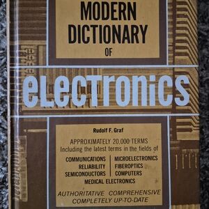 Modern Dictionary of Electronics Book